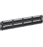 ICC 48-Port CAT5E Patch Panel Rack Mount 2U
