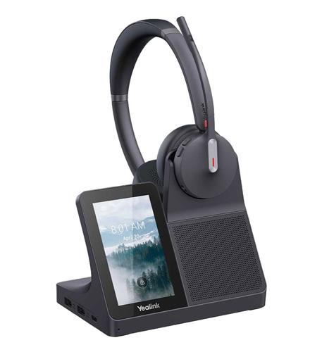 1208736 DUAL WIRELESS HEADSET Yealink YEA-WH64 Dual Wireless Headset DECT & Bluetooth - Image 1