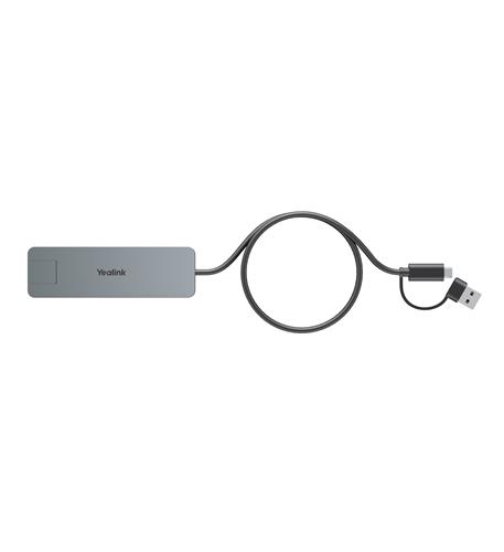 1300004 BYOD-BOX with 1.5m USB-C/A cable Yealink BYOD-BOX with 1.5m USB-C/A Cable & Power Adapter - Image 1