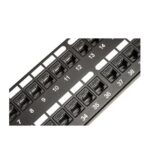 ICC Cat6 Feed-Thru Patch Panel 48-Port for Quick Network Setup - Image 3