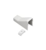 ICC 10-Pack 1.25" White Ceiling Entry Clips for Raceway - Image 2
